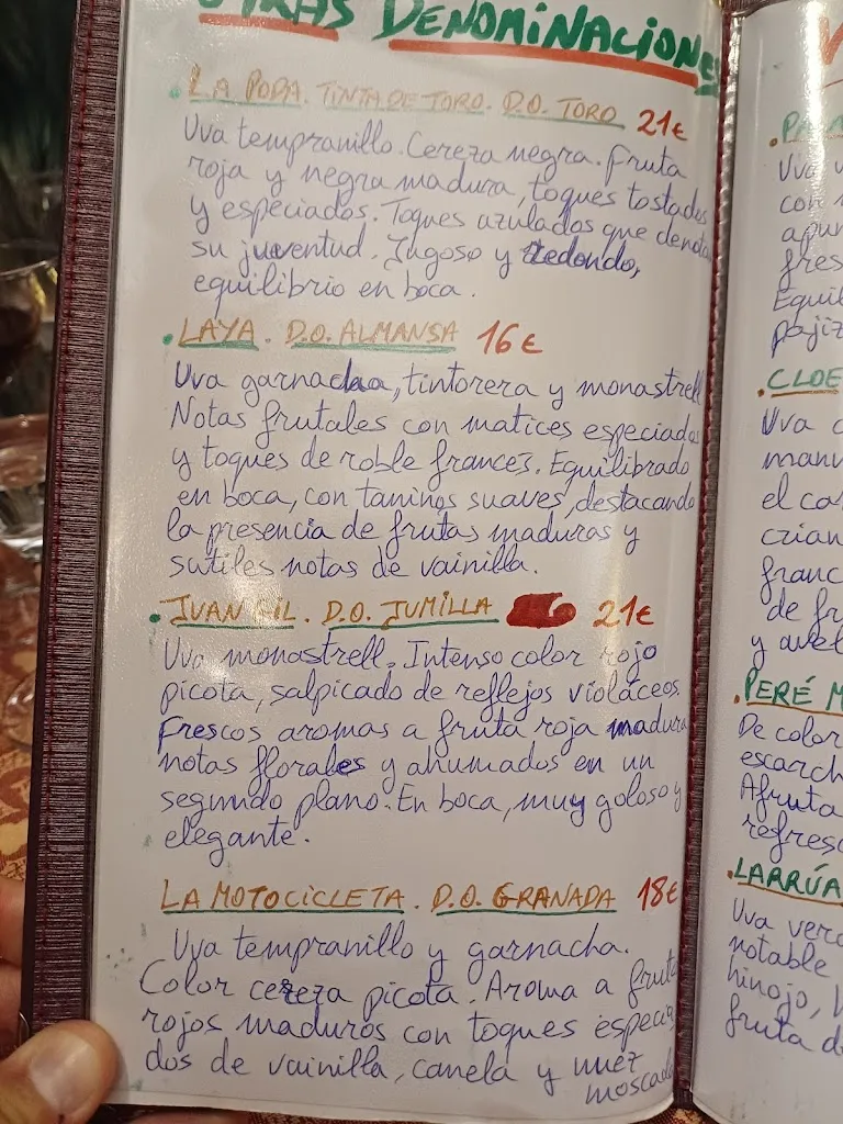 Menu_El Corral del Castaño_Alpujarra de la Sierra_image_3