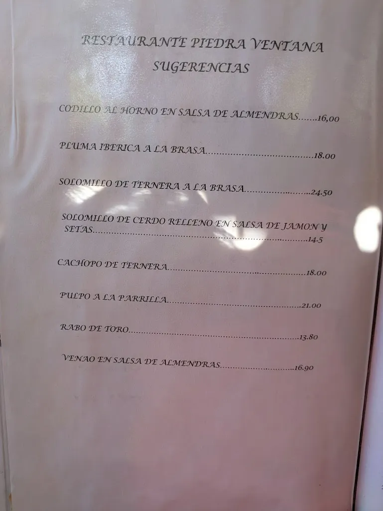 Menu_Restaurante Piedra Ventana_Alpujarra de la Sierra_image_1