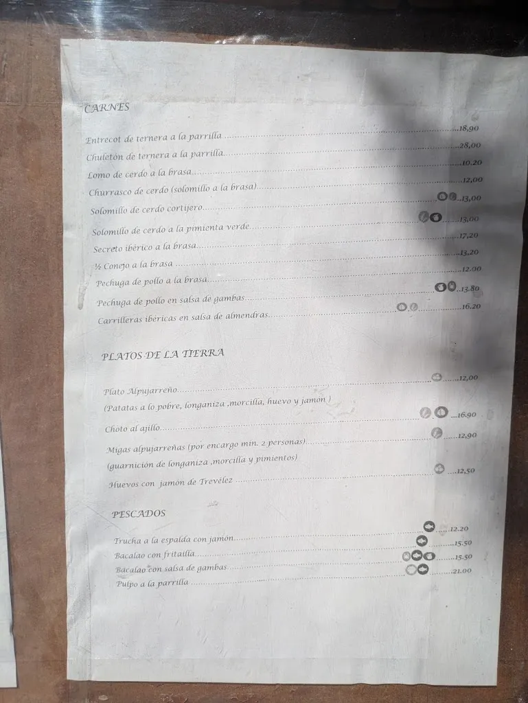 Menu_Restaurante Piedra Ventana_Alpujarra de la Sierra_image_2