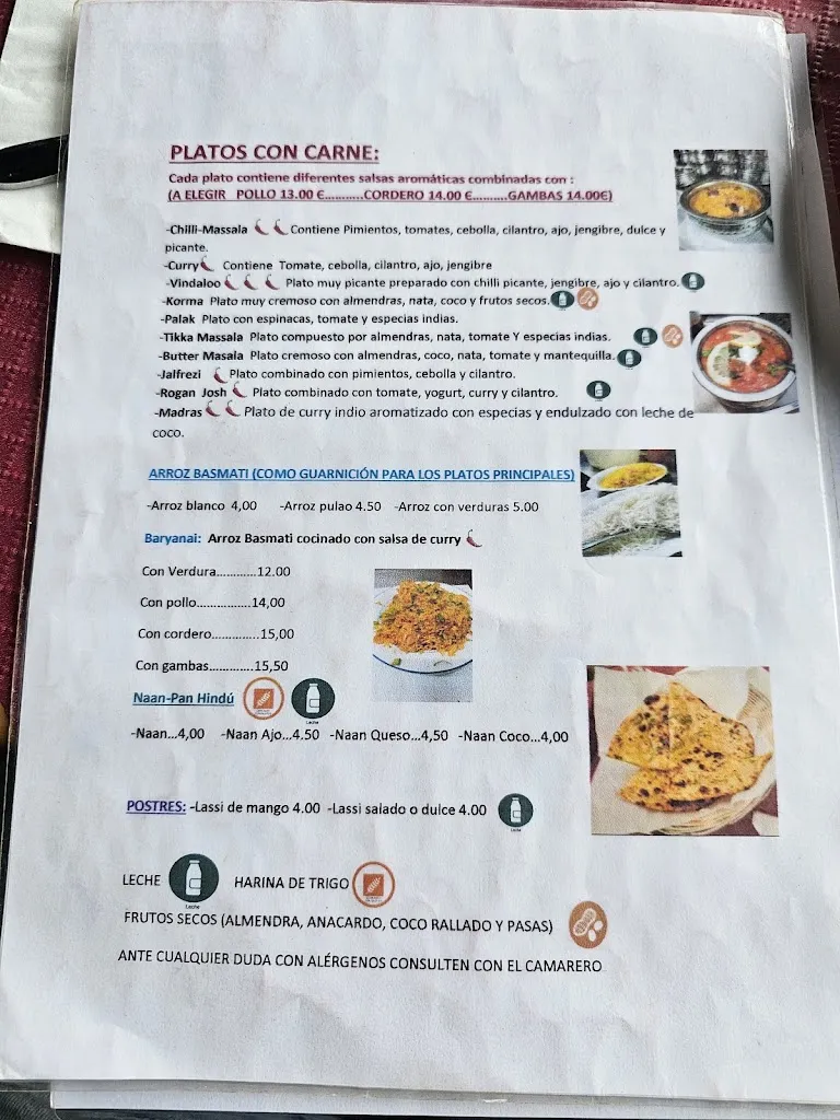 Menu_Restaurante Alpujarreño e Hindú El Jardín de los Sabores_Alpujarra de la Sierra_image_4