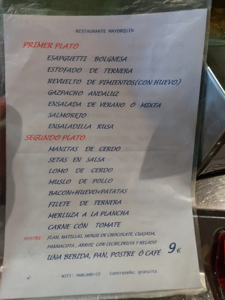 Menu_Restaurante Mayorquín_Baza_image_4