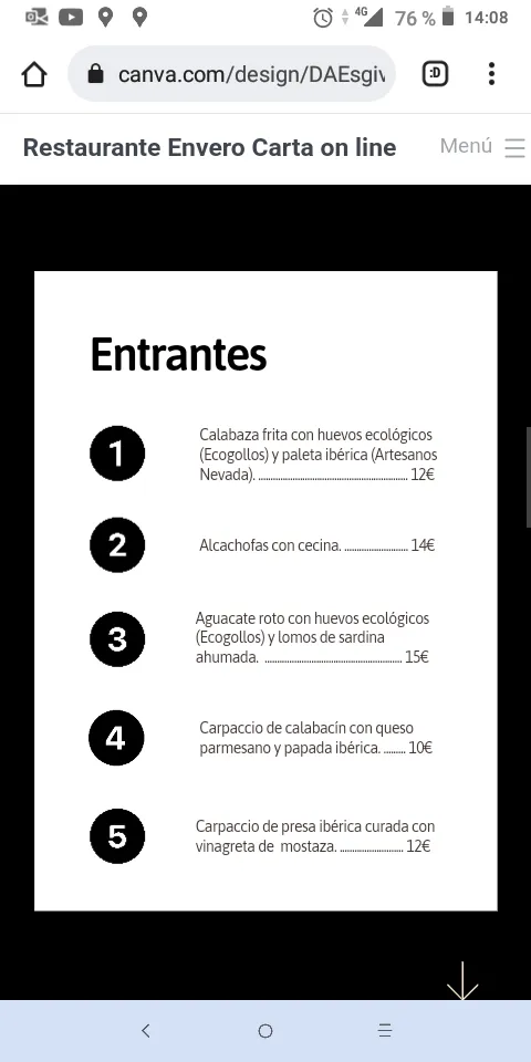 Menu_Restaurante Envero en Beas de Granada_Beas de Granada_image_1