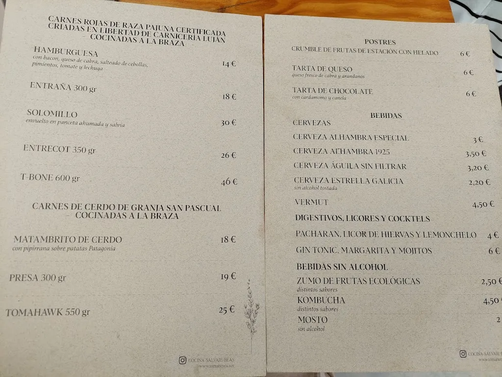 Menu_Cocina Salvaje_Beas de Granada_image_1