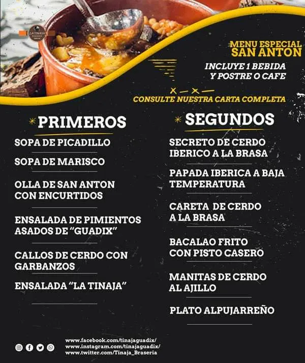 Menu_La Tinaja_Beas de Guadix_image_1