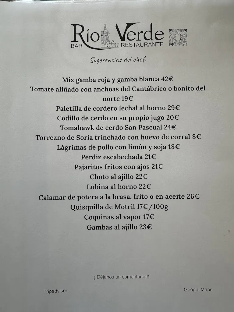 Menu_Río Verde_Beas de Guadix_immagine_1