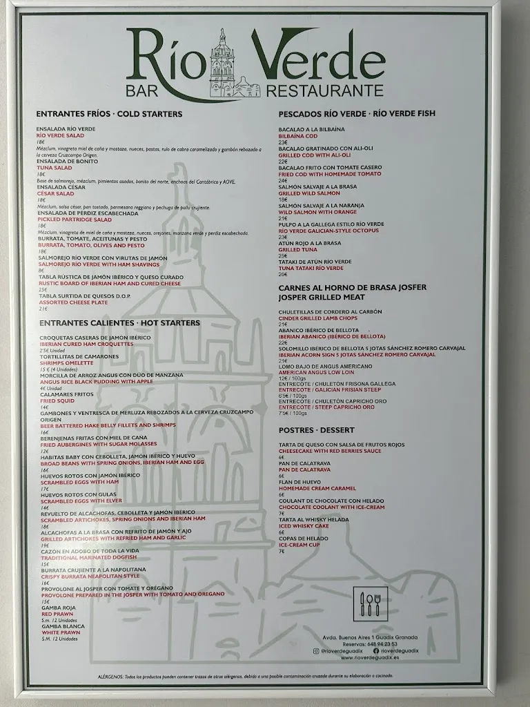 Menu_Río Verde_Beas de Guadix_immagine_2