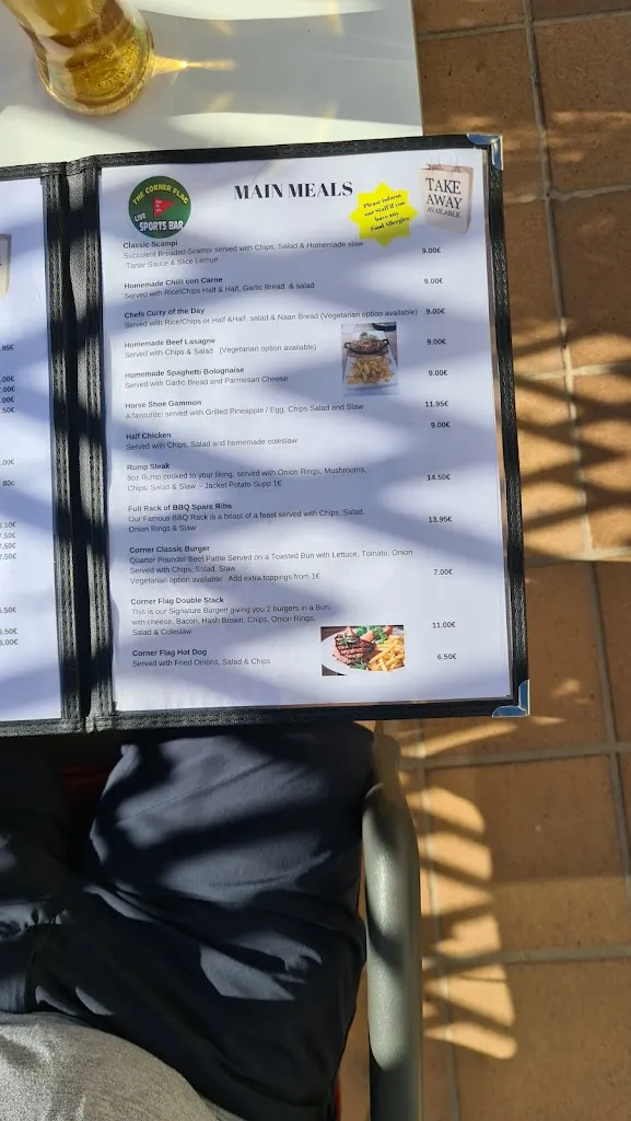 Menu_The Corner Flag_Algorfa_image_3