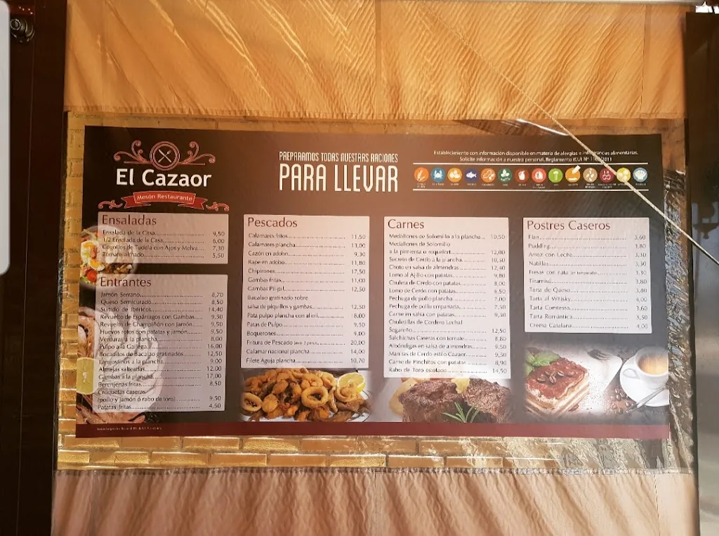 Menu_Mesón Restaurante El Cazaor_Albolote_image_2