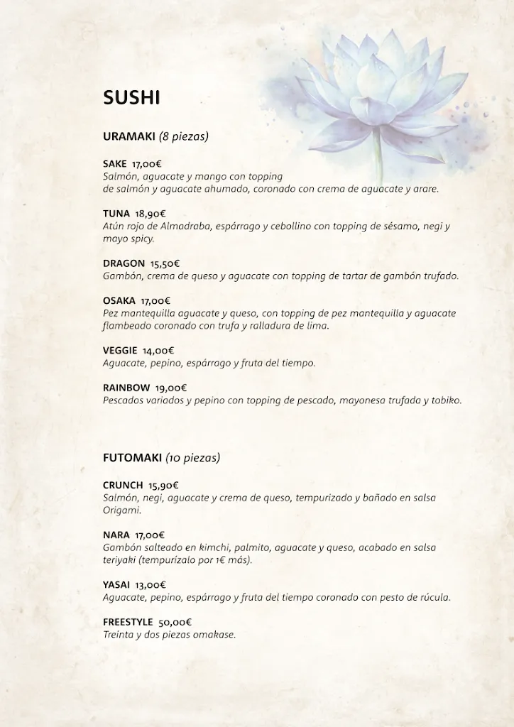 Menu_Origami Fusion Kitchen_Albolote_image_2