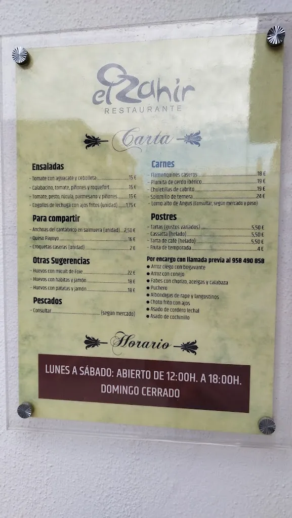 Menu_Restaurante El Zahir_Albolote_image_1