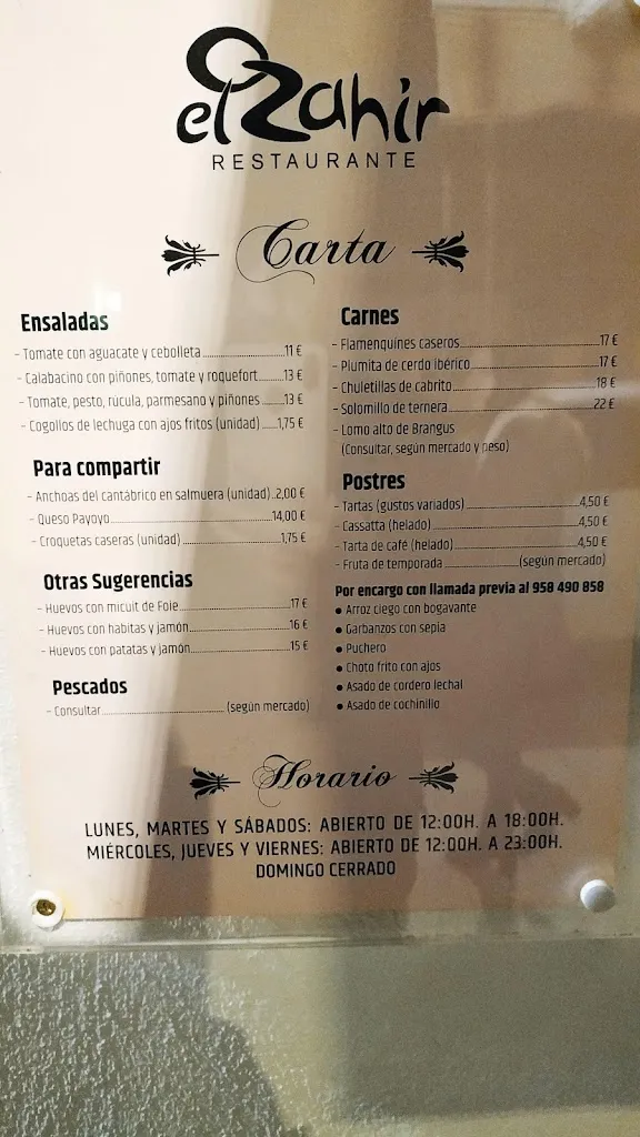 Menu_Restaurante El Zahir_Albolote_image_3