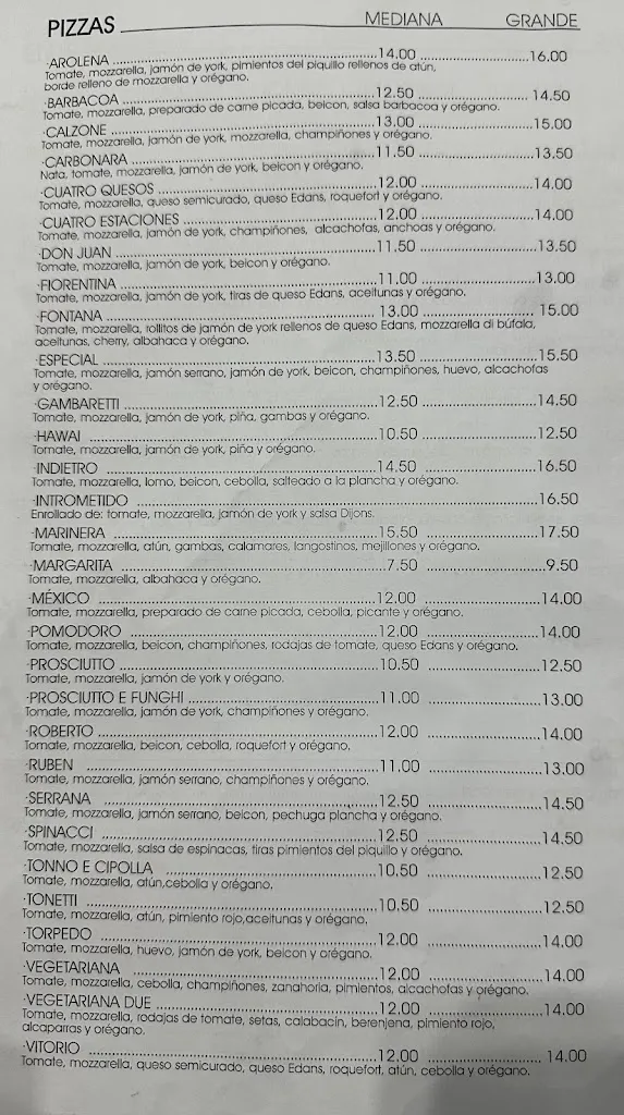 Menu_Restaurante pizzería Arolena - Sabores Mediterráneos_Albolote_image_3