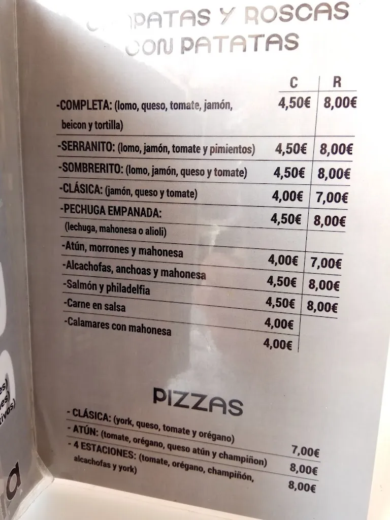 Menu_Restaurante La Locura_Albolote_immagine_2