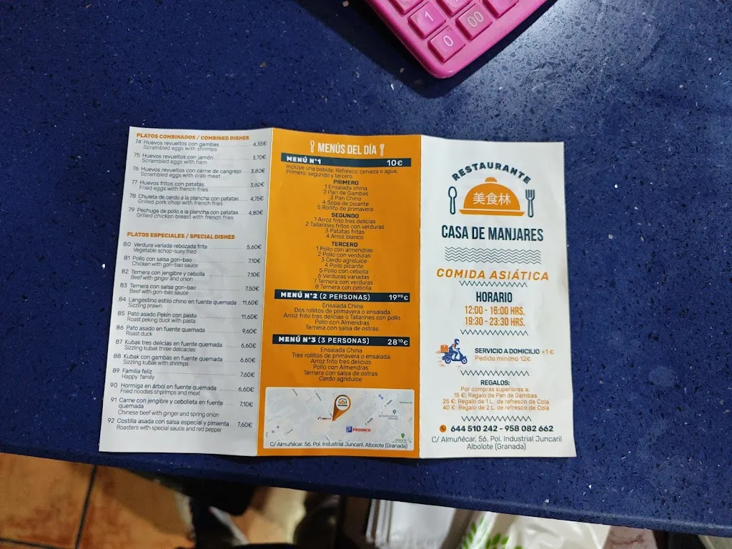 Menu_Restaurante Chino 