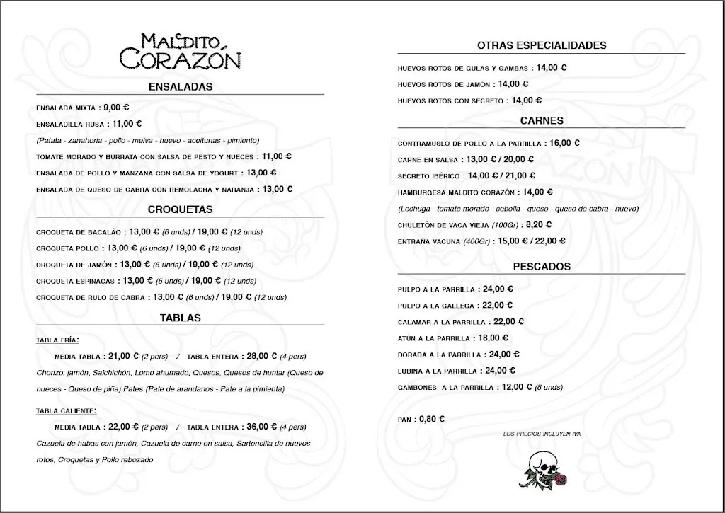 Menu_Maldito Corazón Restaurante_Albolote_image_1