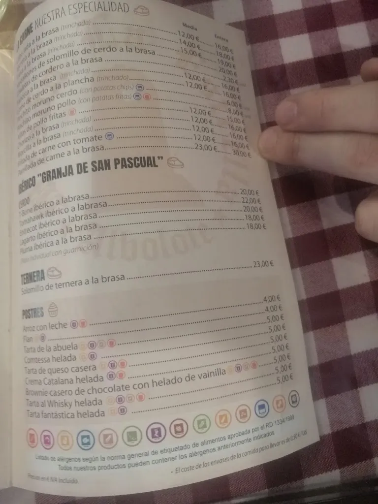 Menu_Bar La Estrella_Albolote_image_3