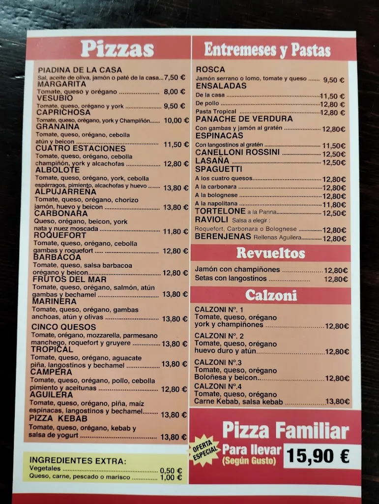 Menu_Pizzería Aguilera_Albolote_image_2