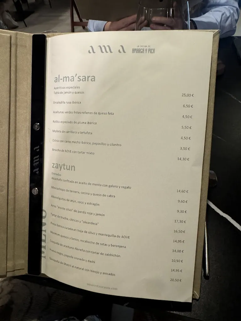 Menu_Ama Restaurante | La Cocina de Amarga y Pica_Benalúa de las Villas_image_4