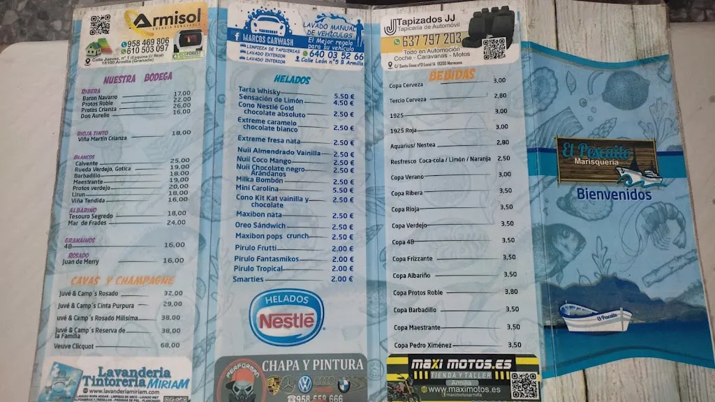 Menu_Restaurante El Pescaíto_Armilla_image_3