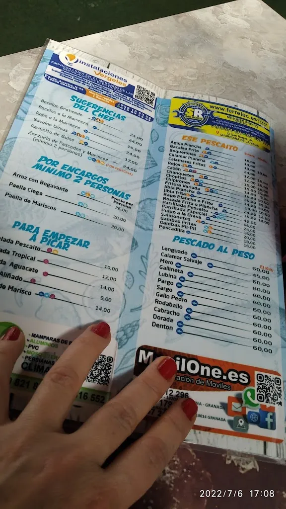 Menu_Restaurante El Pescaíto_Armilla_image_4