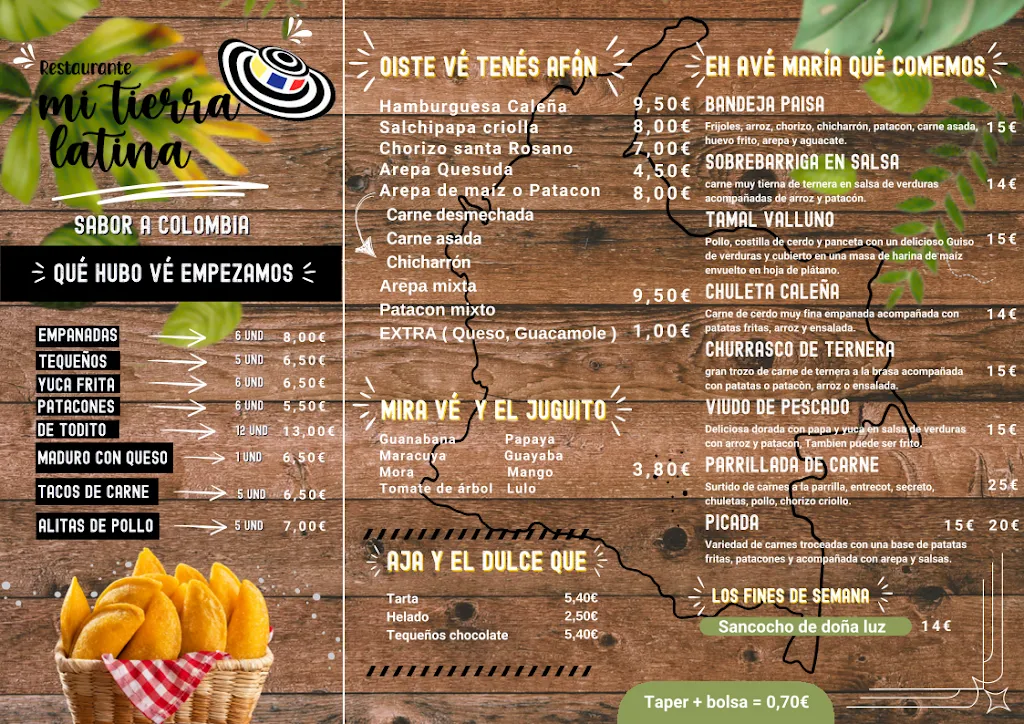 Menu_Restaurante Mi Tierra Latina_Armilla_image_2