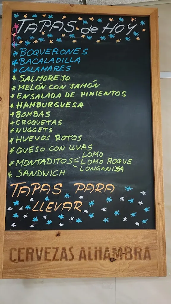 Menu_bar tapas el retorno_Armilla_image_1