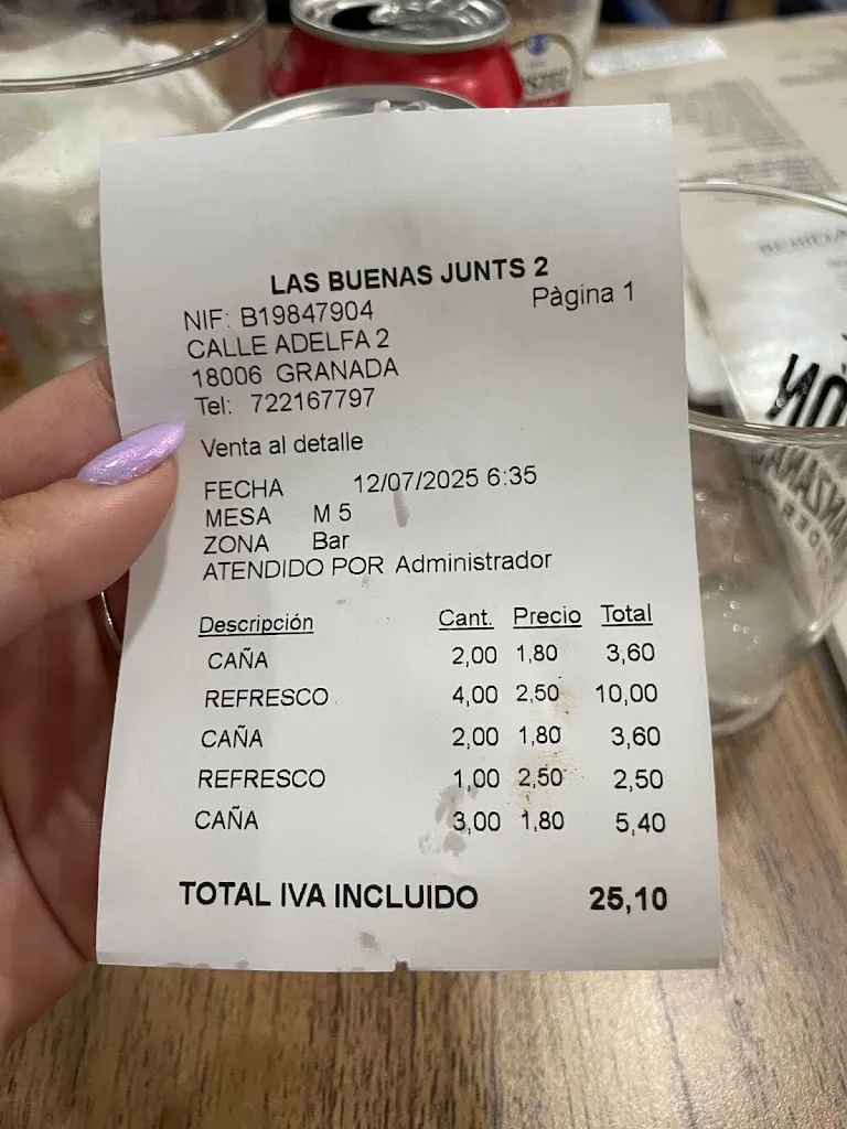 Carmen Maria Martinez Serrano_Cervecería Jamonería El Secadero_Armilla_review