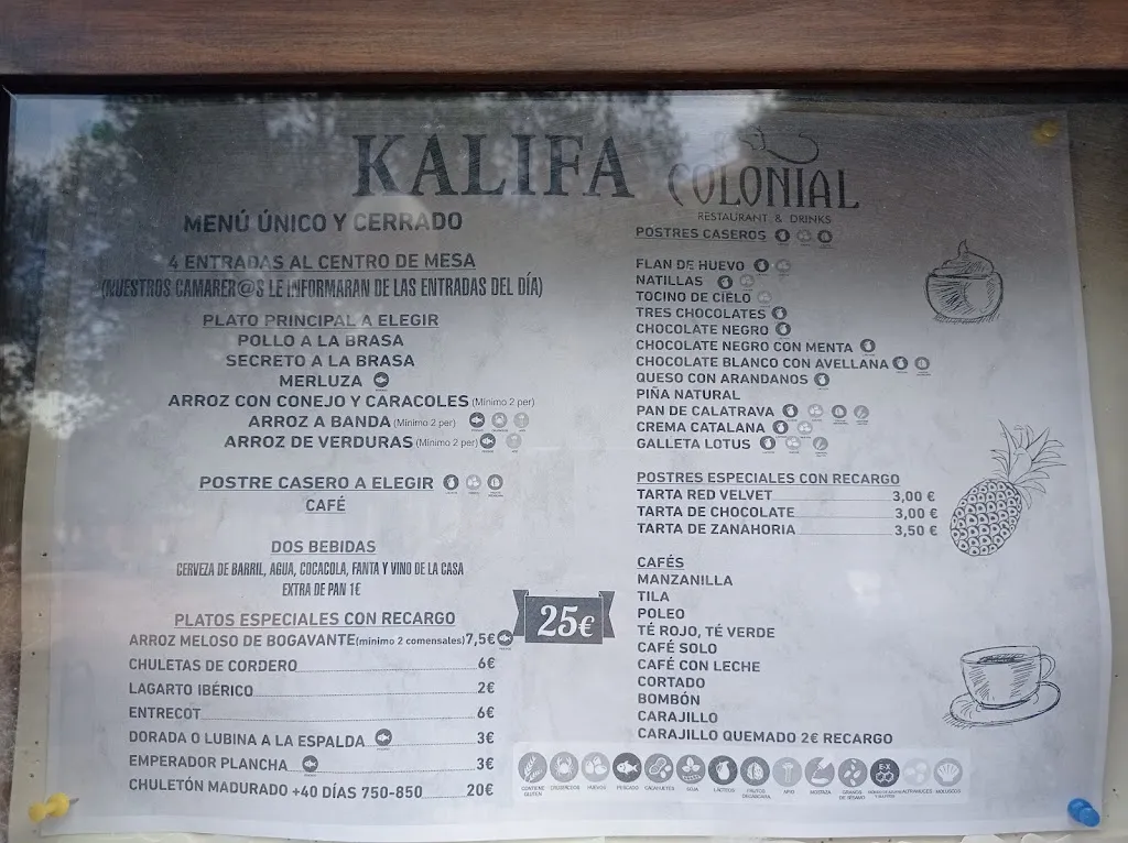 Menu_Restaurante Kalifa Colonial_Aspe_image_1