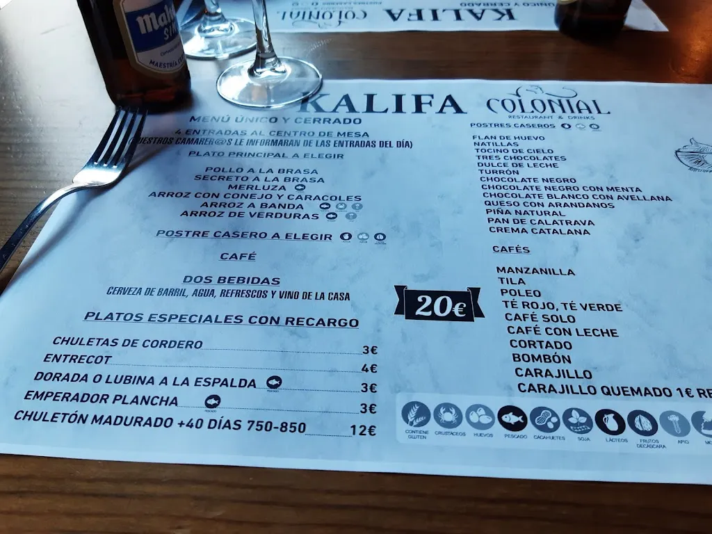 Menu_Restaurante Kalifa Colonial_Aspe_image_4