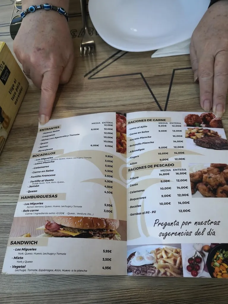 Menu_Bar Los Migueles_Armilla_immagine_1