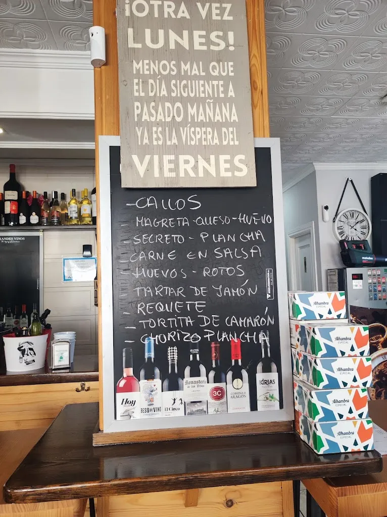 Menu_Bar Los Migueles_Armilla_immagine_2