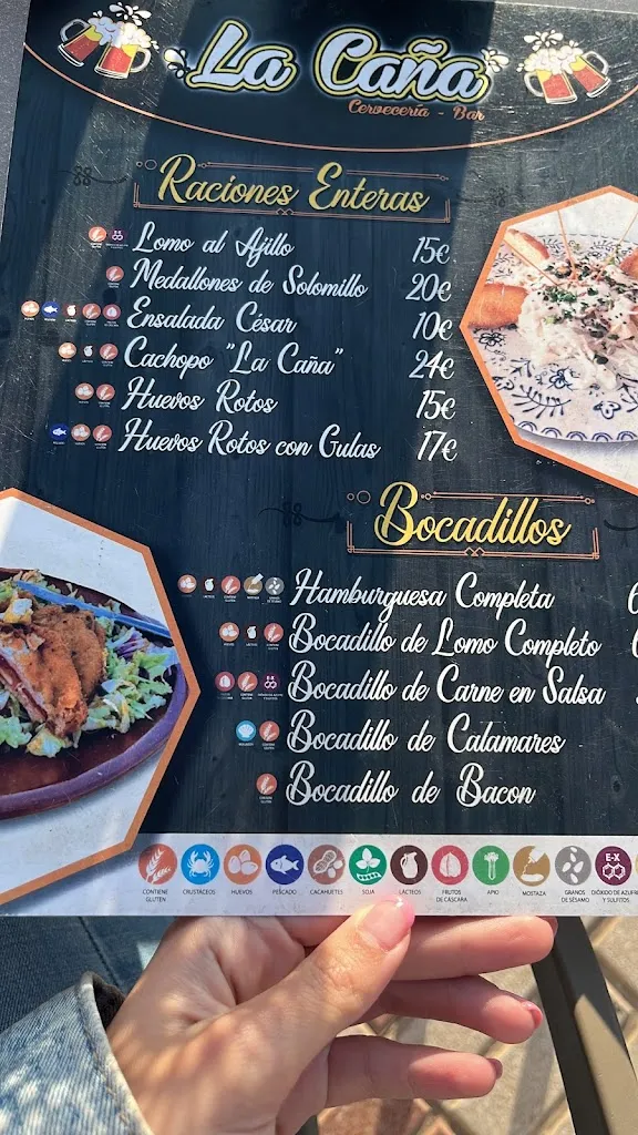 Menü_Bar La Caña_Armilla_Bild_1