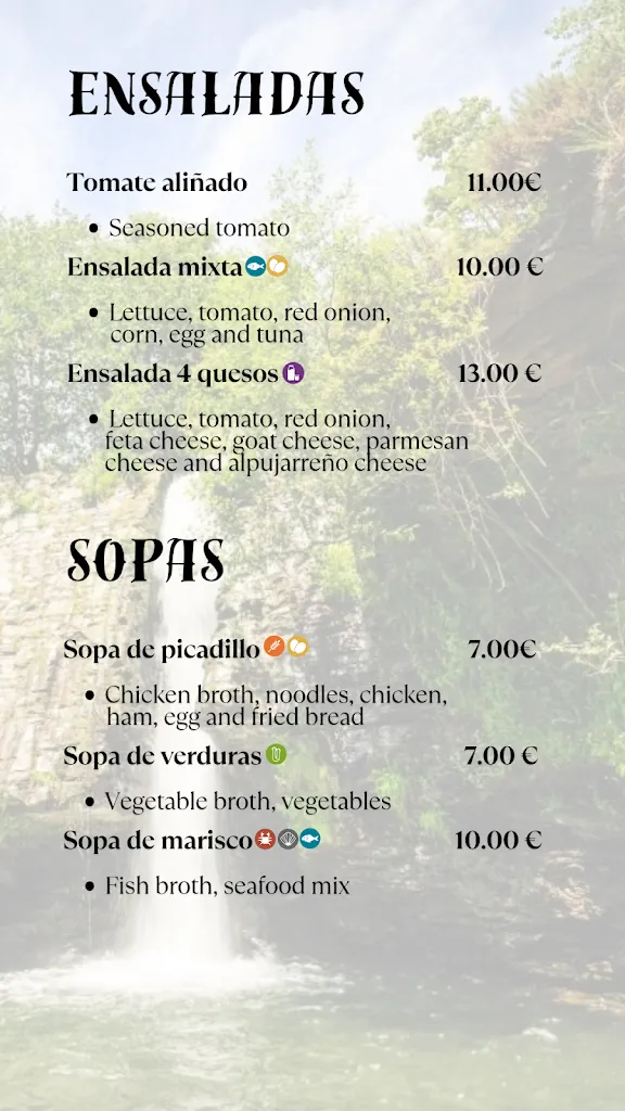 Menu_Restaurante - Bar Los Trotamundos en Bubión | Alpujarra_Bubión_image_4