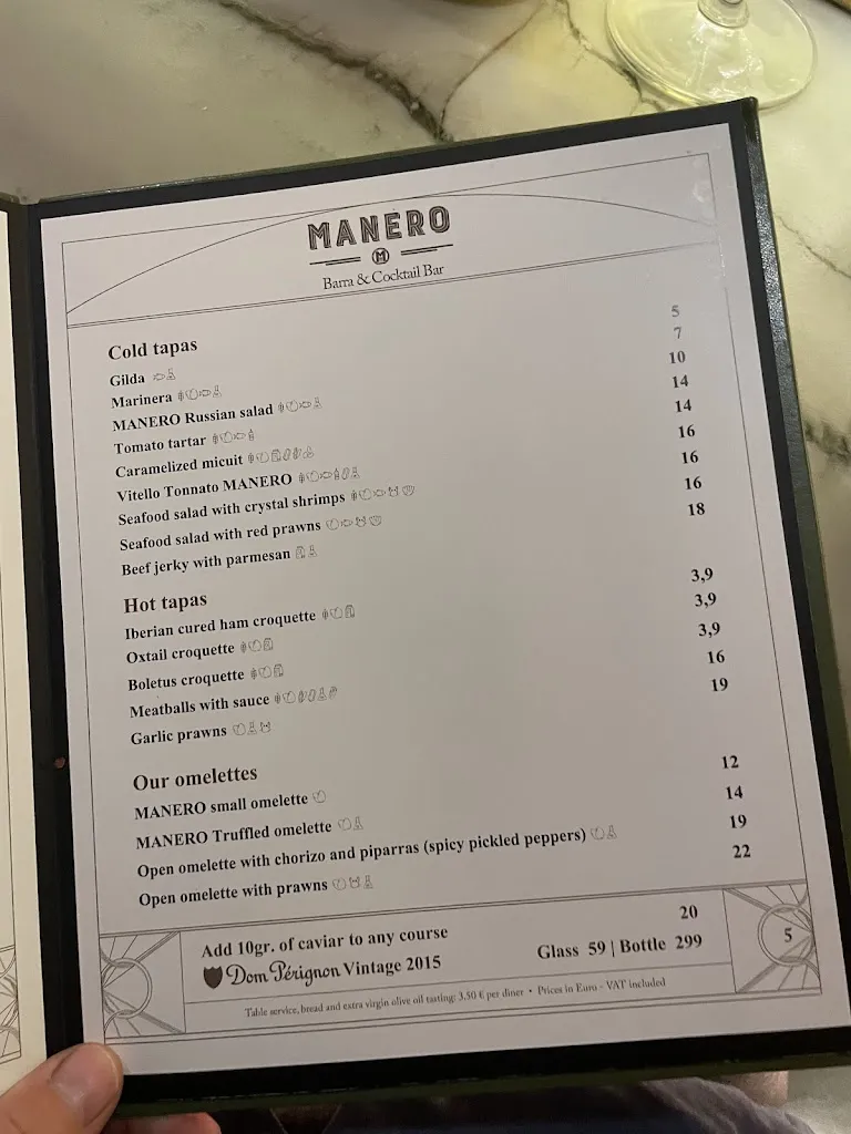 Menu_Manero Madrid - Claudio Coello_Aspe_image_2