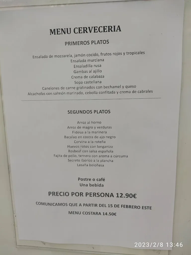 Menu_La Taberna de Don José_Benalúa_image_3