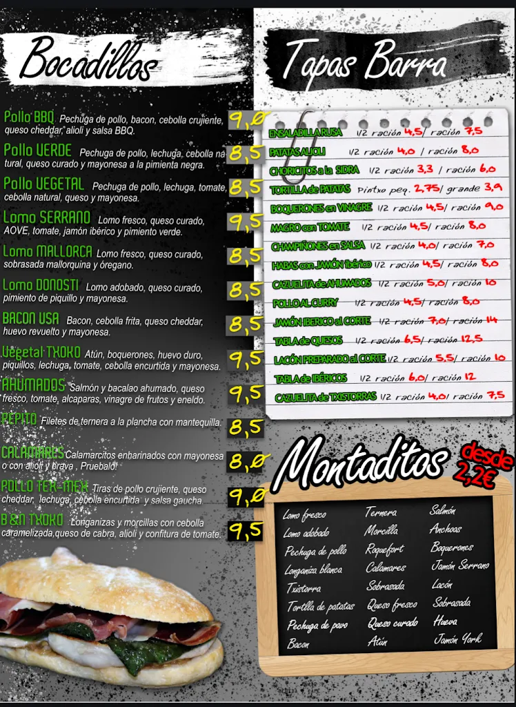 Menu_El TXOKO_Benalúa_image_4