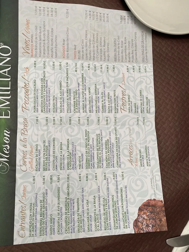 Menu_Mesón Emiliano_Almuñécar_image_3