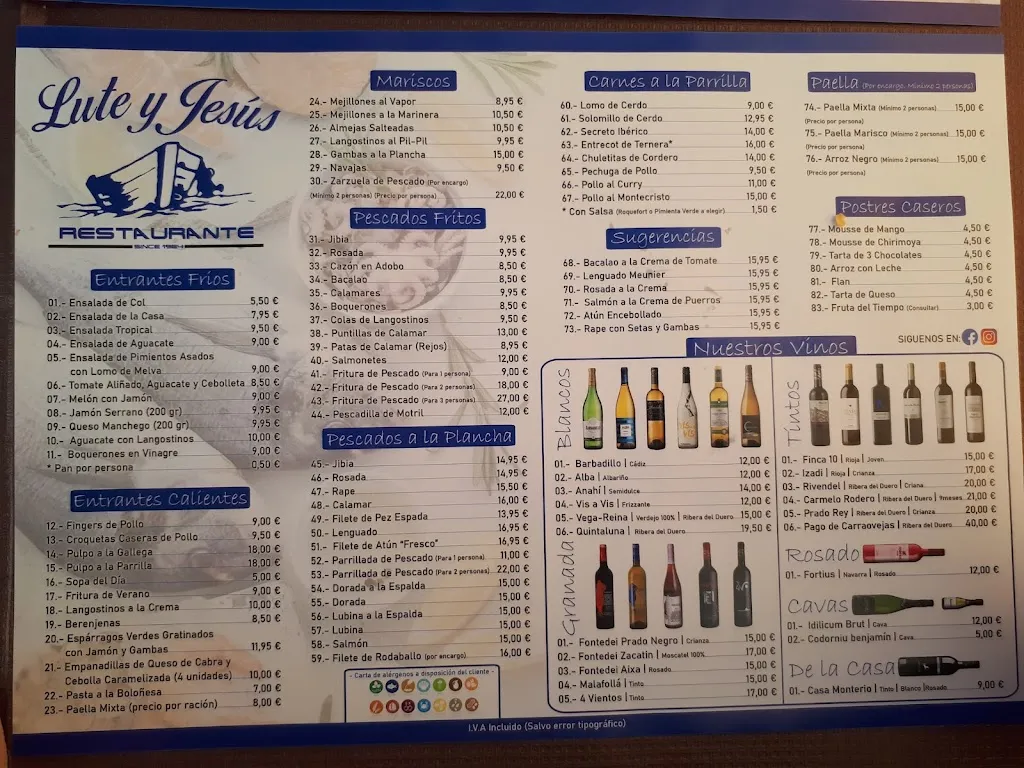 Menu_Restaurante Lute y Jesús_Almuñécar_image_2