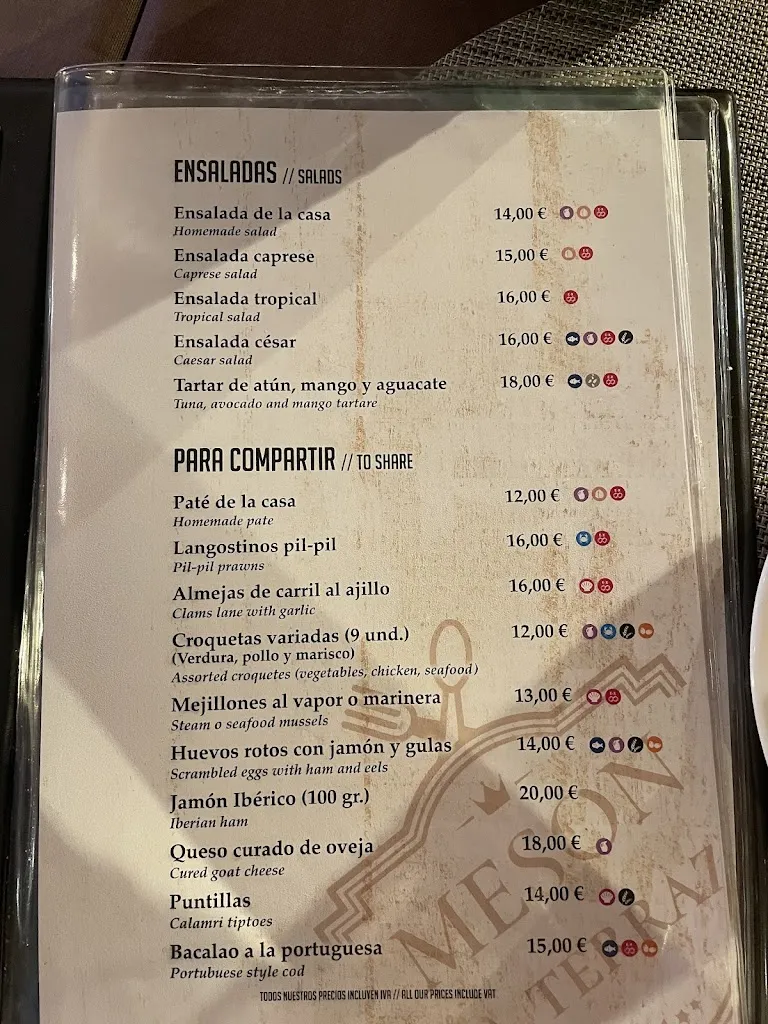 Menu_Restaurante La terraza mesón_Almuñécar_image_1