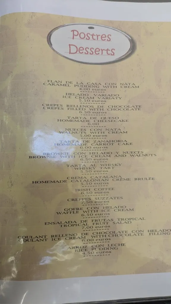 Menu_Meson Francisco II_Almuñécar_image_3