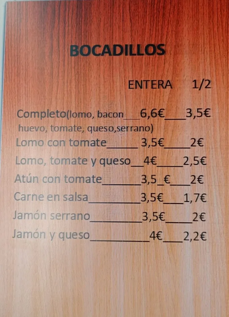 Menu_Meson Vista Verde_Almuñécar_immagine_2