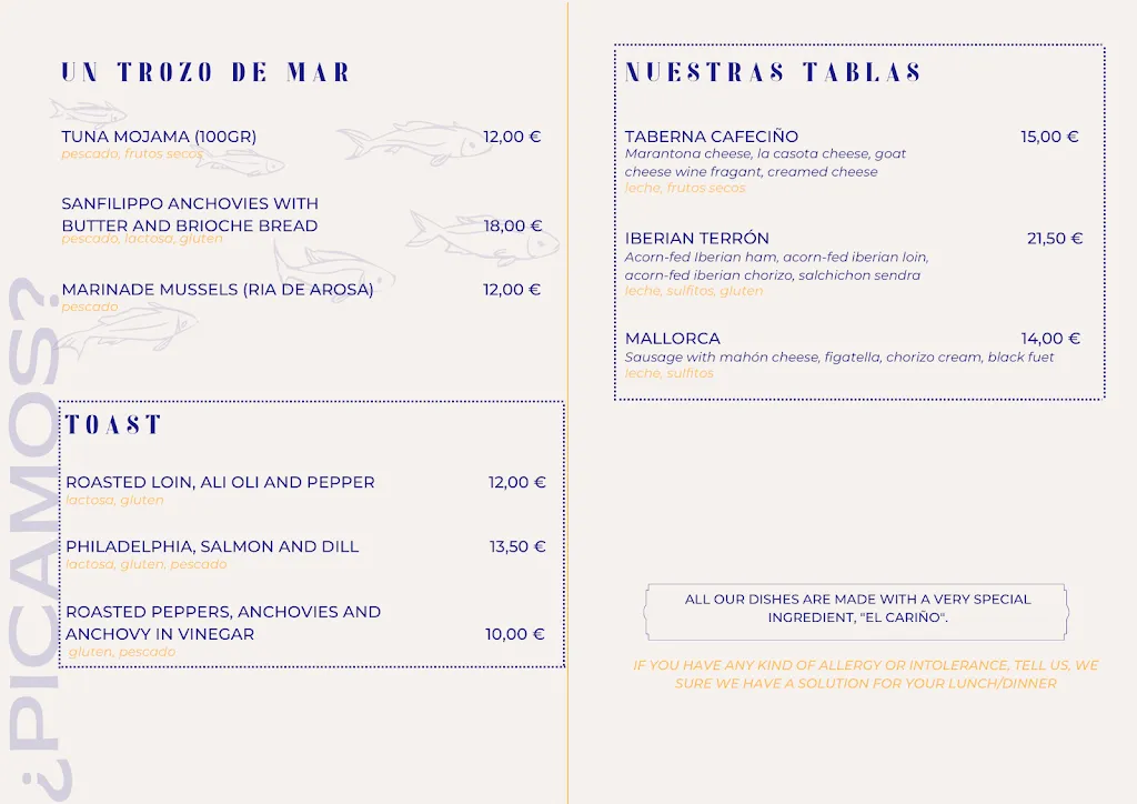 Menu_Taberna Cafeciño by moya_Almuñécar_immagine_4