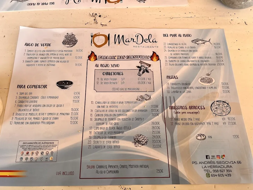 Menu_MarDela Restaurante_Almuñécar_image_1