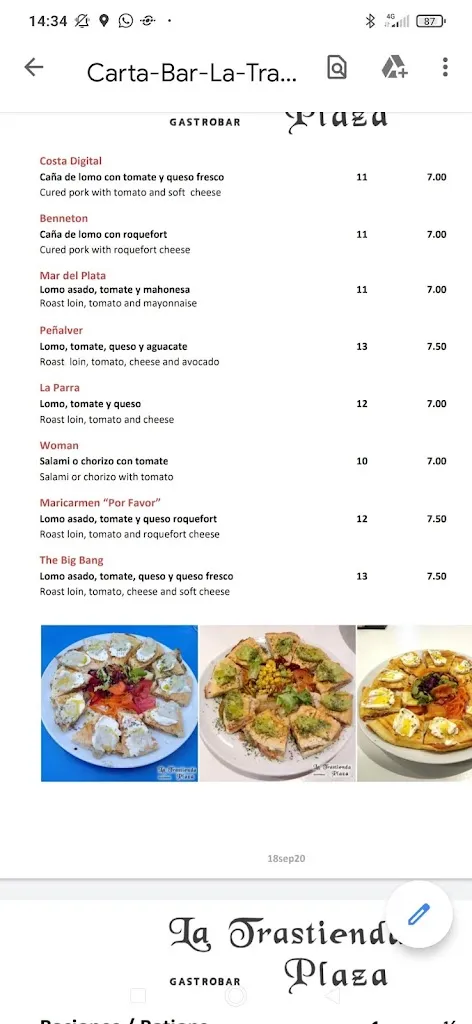 Menu_Gastrobar La Trastienda - Roscas y Vinos_Almuñécar_image_1