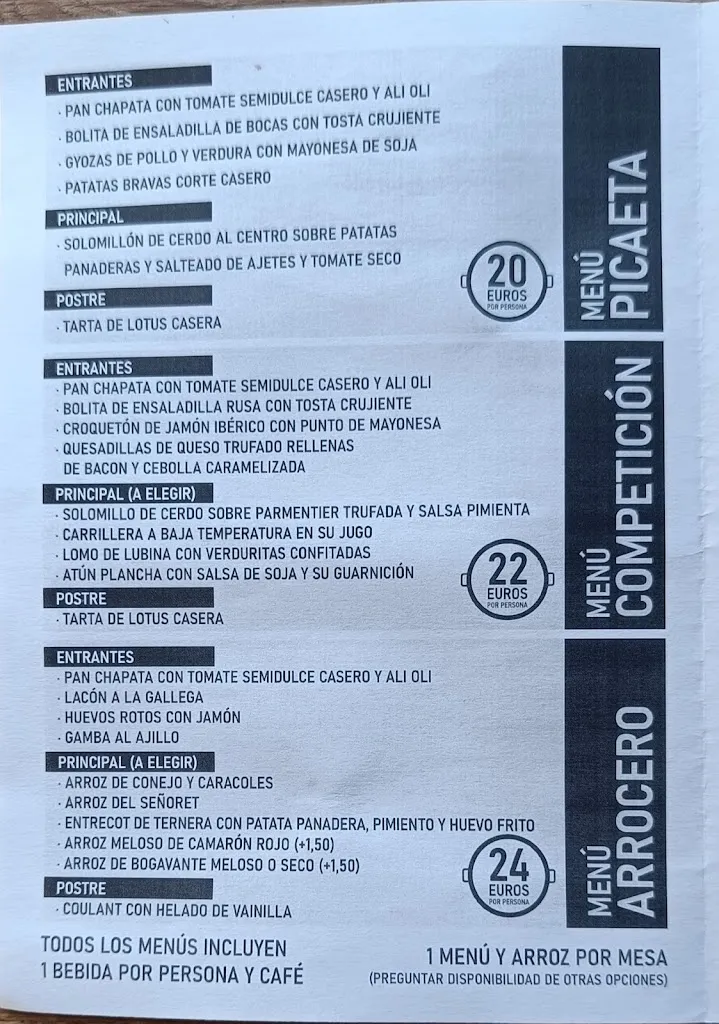 Menu_Bar Restaurante Pabellón Deportivo_Aspe_image_3