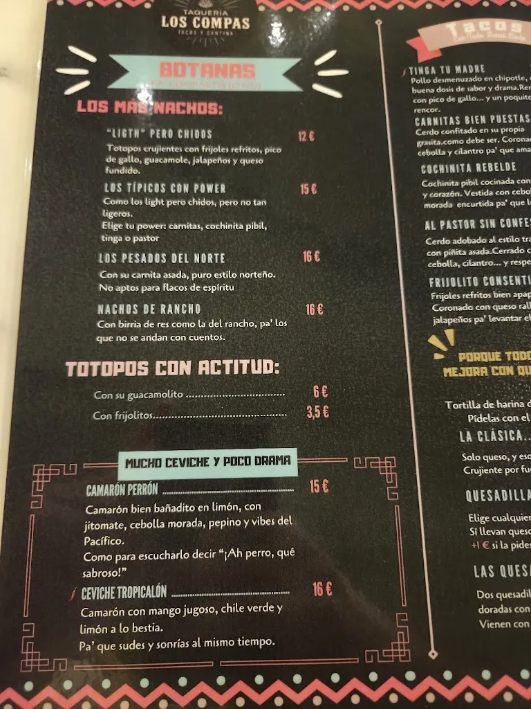 Menu_Taqueria Los Compas_Almuñécar_image_2