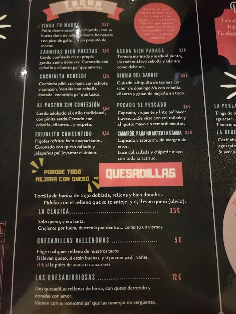 Menu_Taqueria Los Compas_Almuñécar_image_3