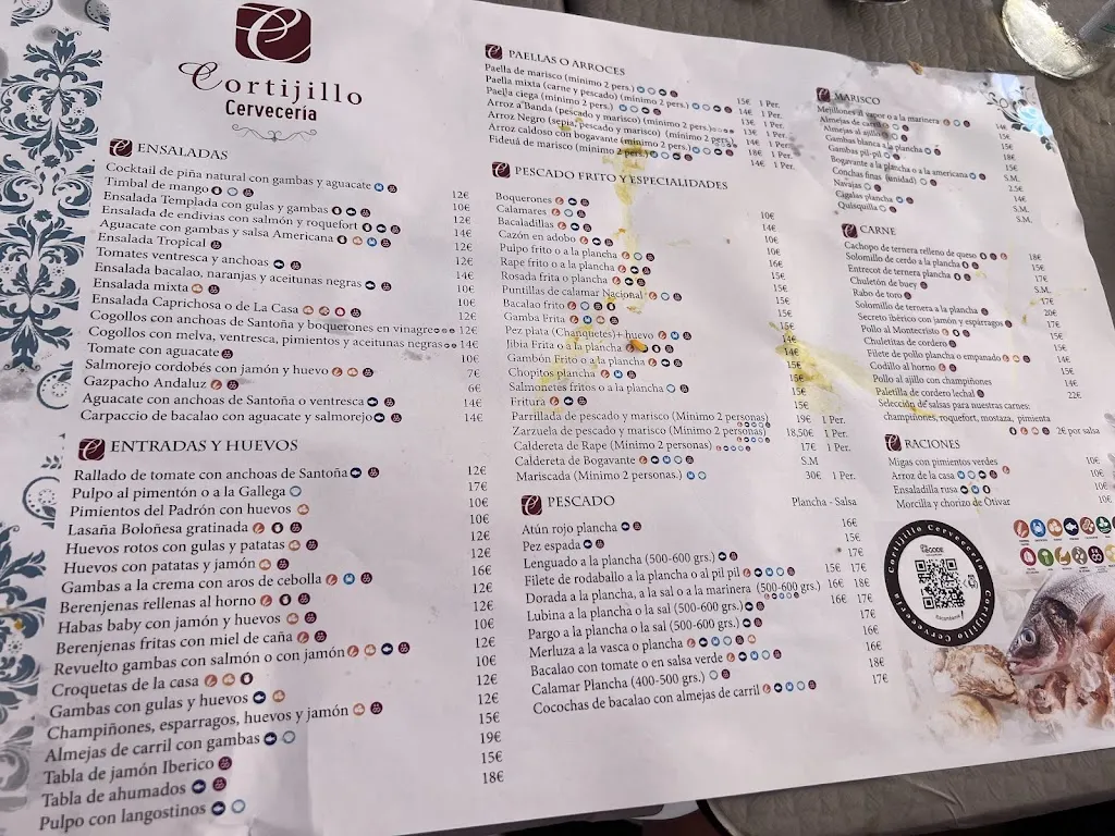 Menu_Brewery 'Cortijillo 