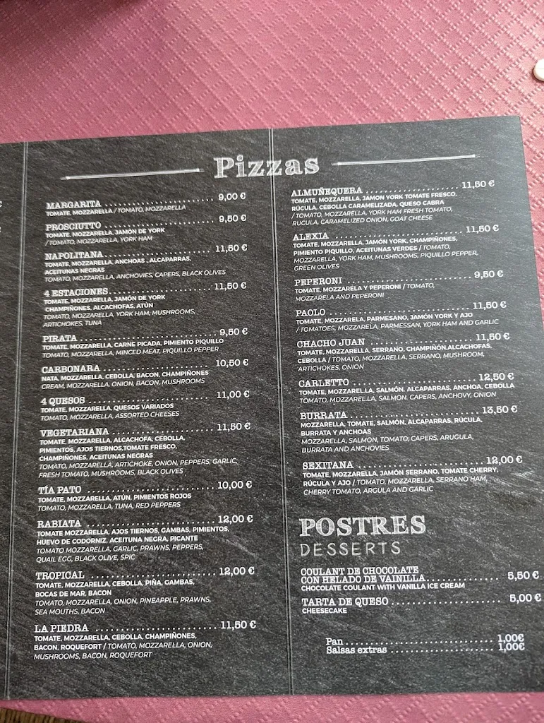 Menu_Bar Pizzería Chacho Juan_Almuñécar_image_1