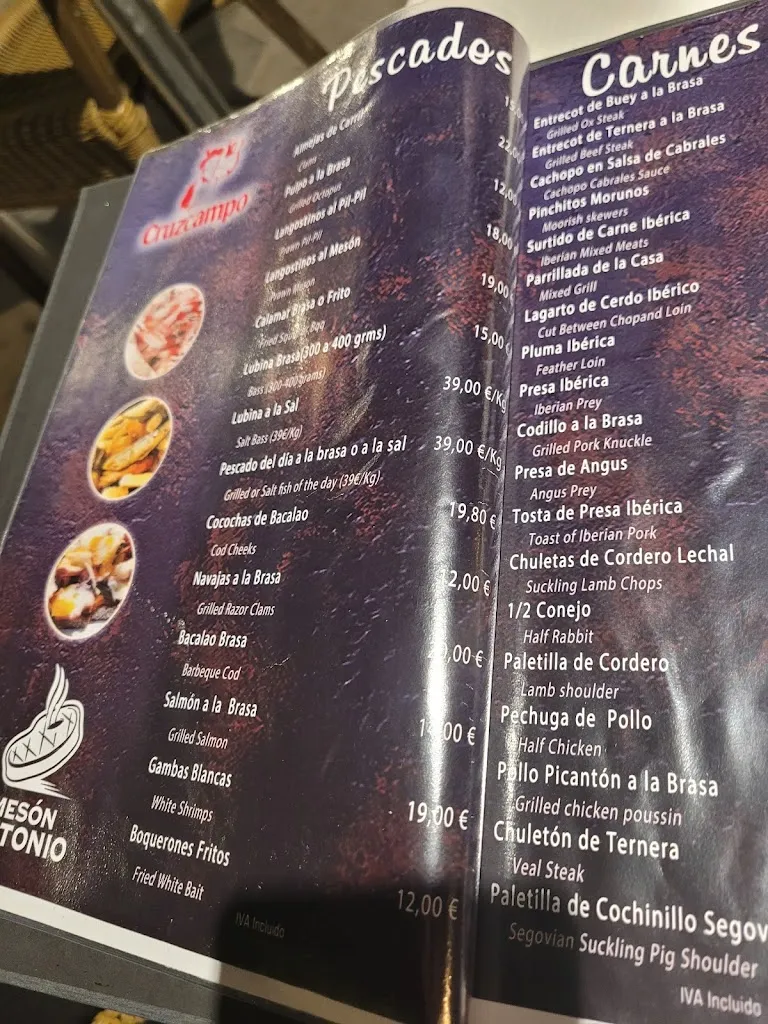 Menu_Mesón Antonio_Almuñécar_image_4